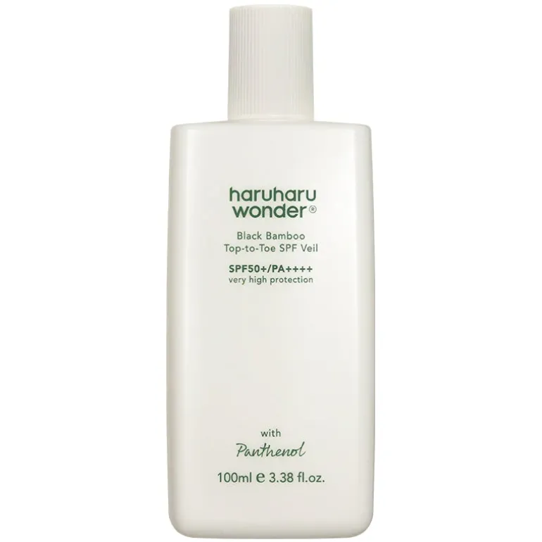 Black Bamboo Top-to-Toe SPF Veil