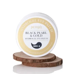 Black Pearl & Gold Hydrogel Eye Patch