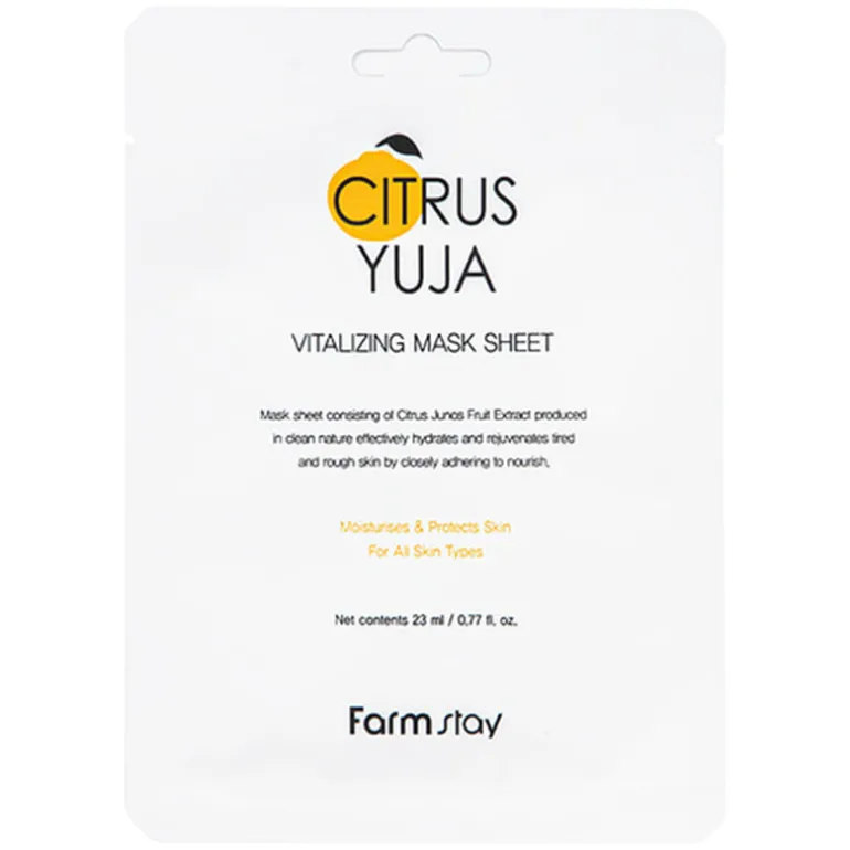Citrus Yuja Vitalizing Mask Sheet