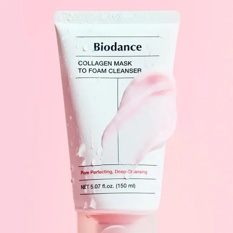 Collagen Mask To Foam Cleanser