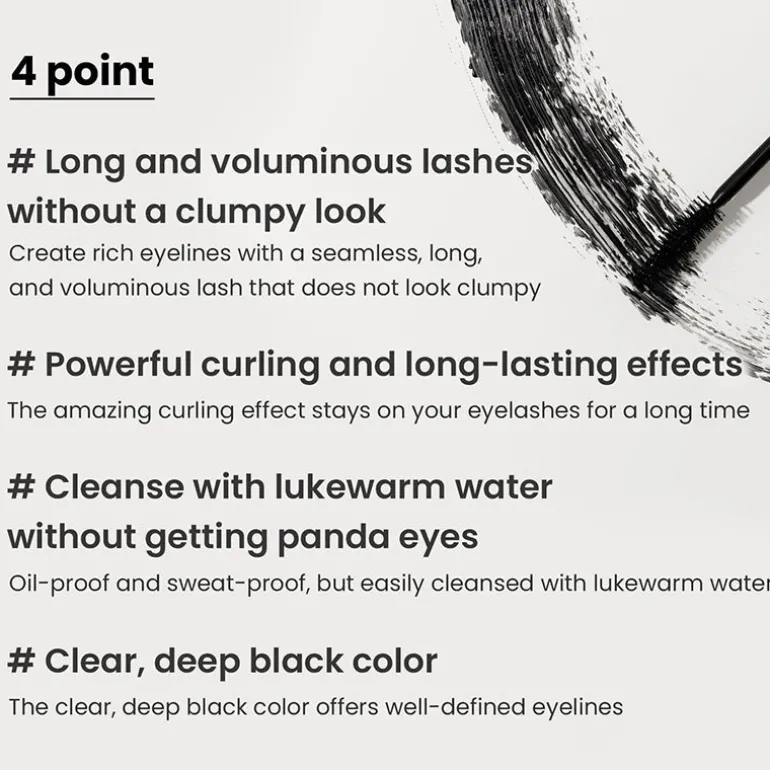Dailism Smudge Stop Mascara (Curling)
