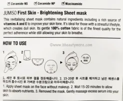 First Skin - Brightening mask
