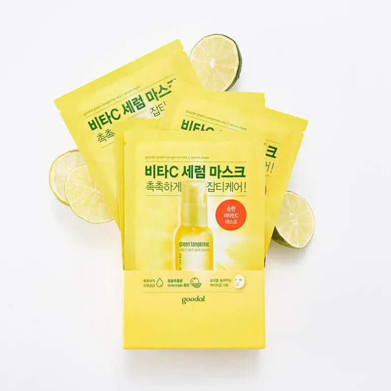 Green Tangerine Vitamin C Serum Mask