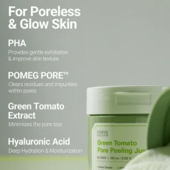 Green Tomato Pore Peeling Jumbo Pad