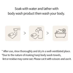 Hanji Body Wash Towel