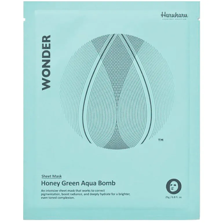 Honey Green Aqua Bomb Mask