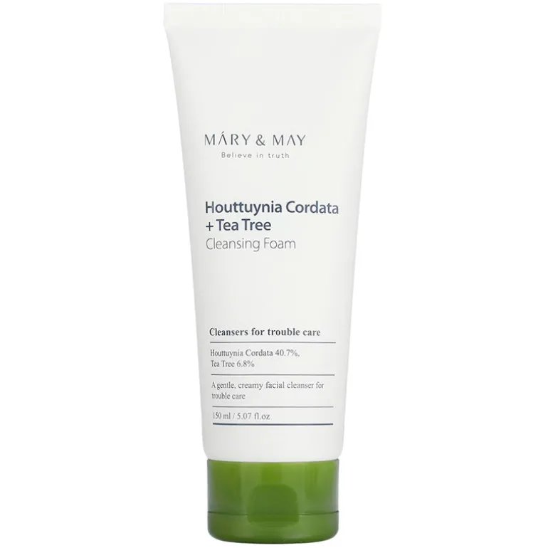 Houttuynia Cordata + Tea Tree Cleansing Foam