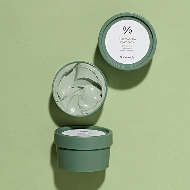 Jeju Matcha Clay Pack