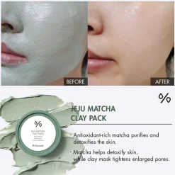 Jeju Matcha Clay Pack