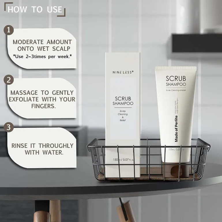 Magic Nine Perlite Scalp Scrub Shampoo