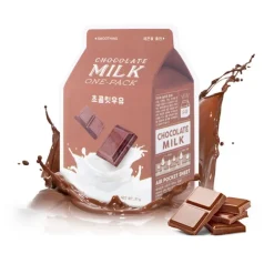 Milk One-Pack Facemask #Chocolate Milk