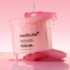 PDRN Pink Collagen Toning Gel Toner Pad