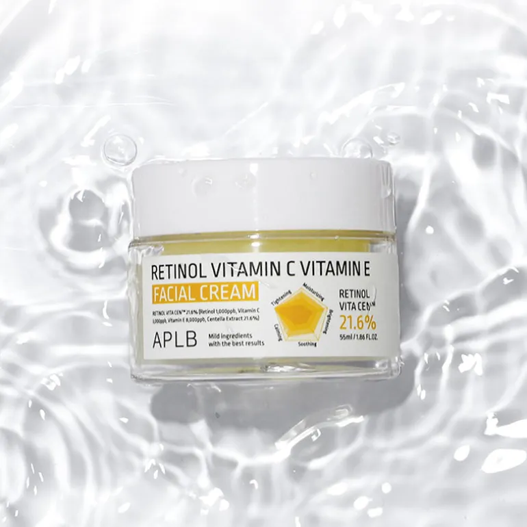 Retinol Vitamin C Vitamin E Facial Cream