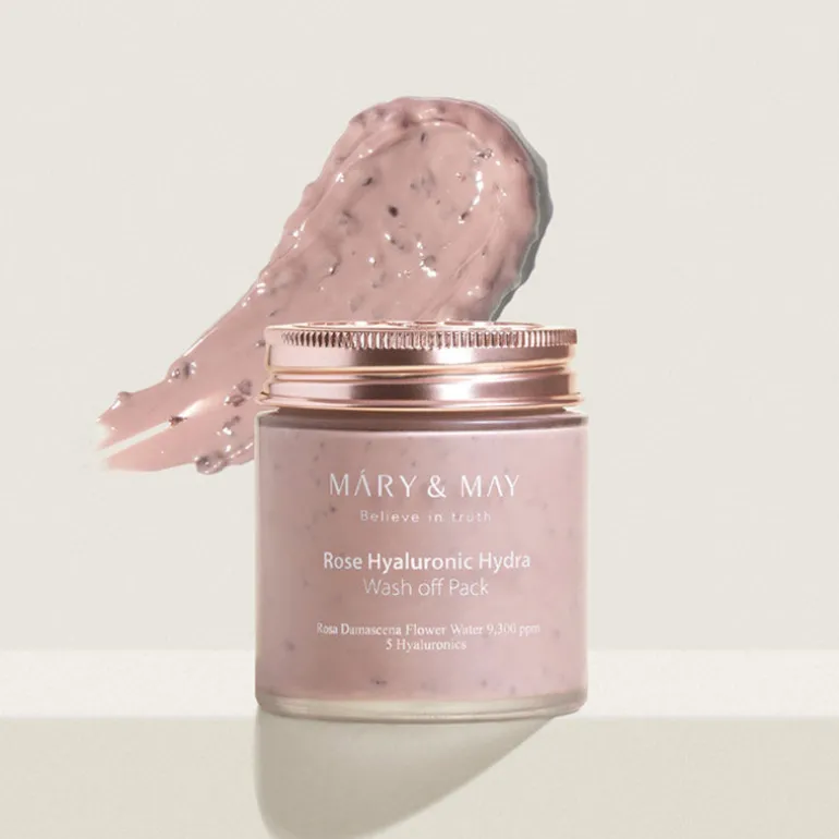 Rose Hyaluronic Hydra Wash Off Pack