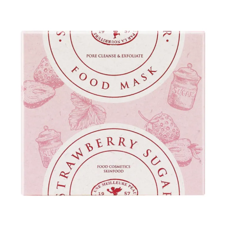 Strawberry Sugar Food Mask