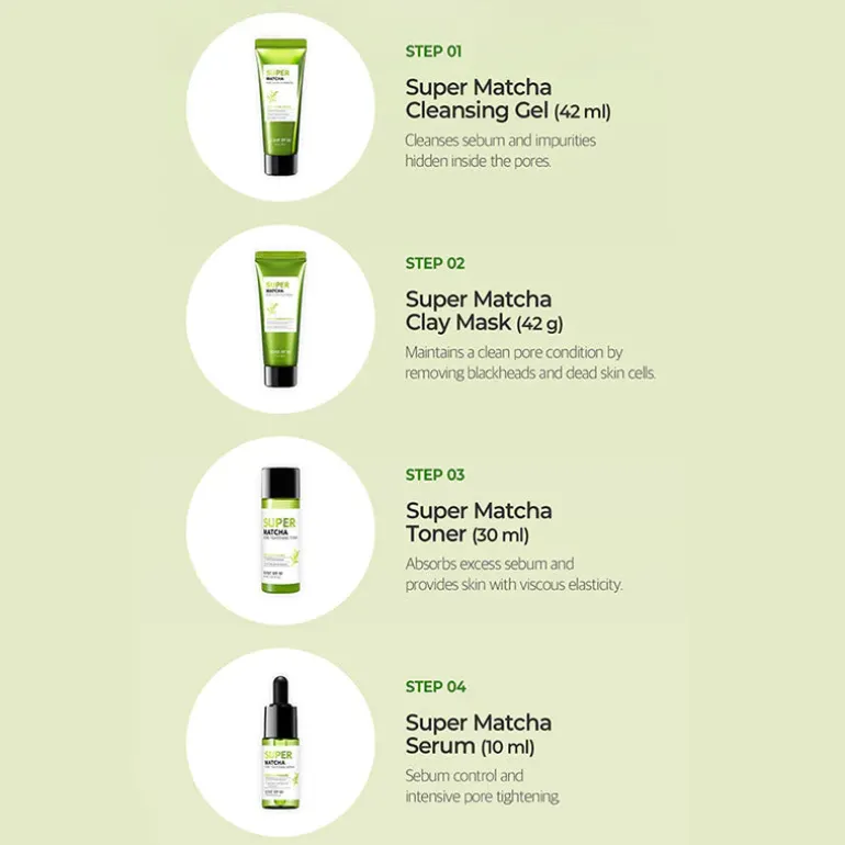 Super Matcha Pore Care Starter Kit